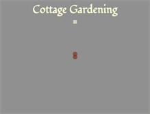 Tablet Screenshot of cottagegardening.net